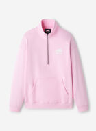 Organic Cooper Relaxed Quarter Zip Stein