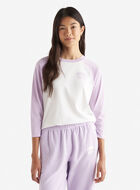 T-shirt style baseball Cooper en coton bio pour femme