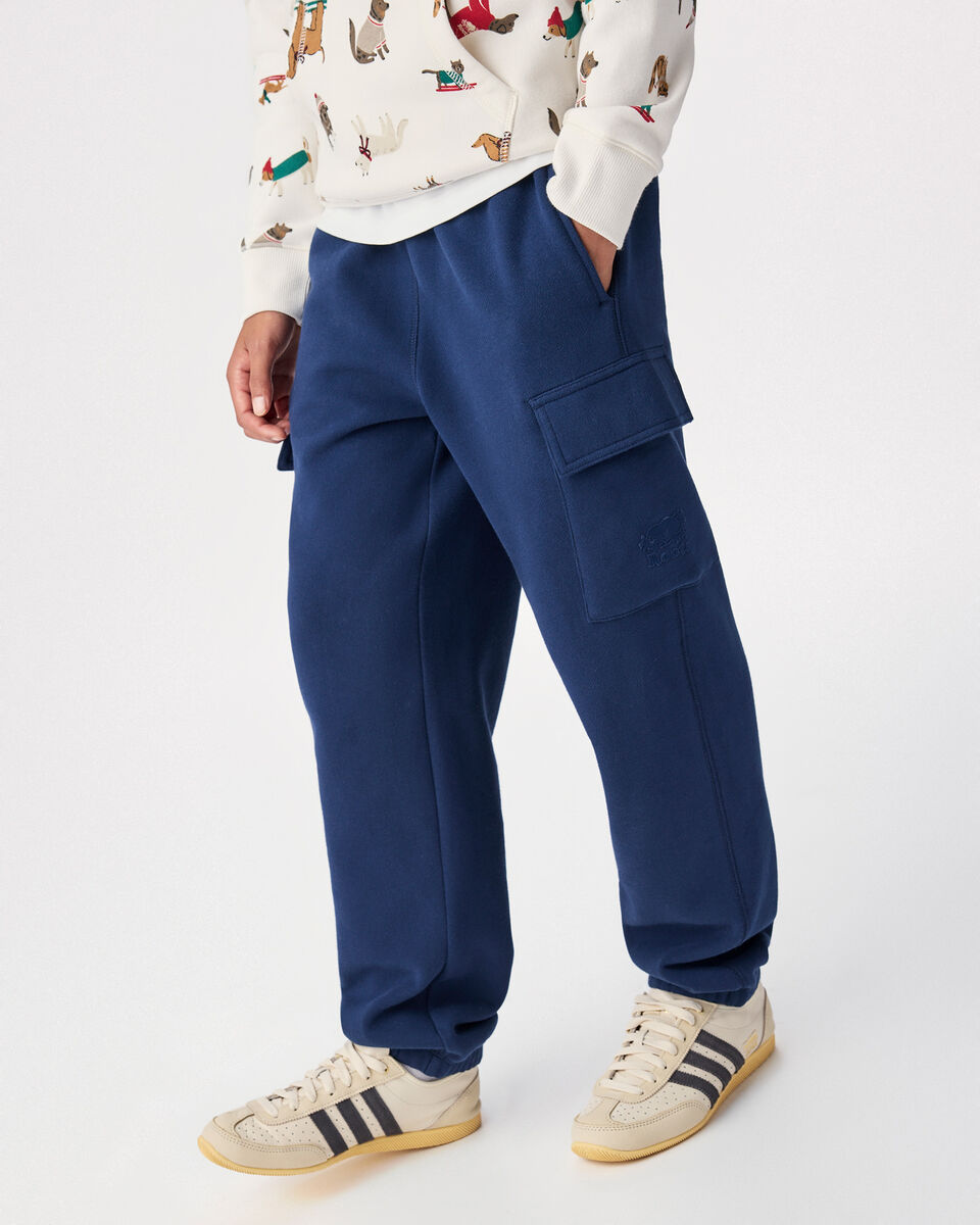Kids Organic Cooper Relaxed Cargo Sweatpant