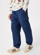 Kids Organic Cooper Relaxed Cargo Sweatpant