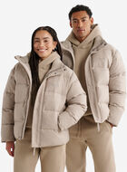 Roots Down Puffer Wool Jacket