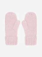 Mitaines en tricot torsad&eacute; Olivia pour adulte