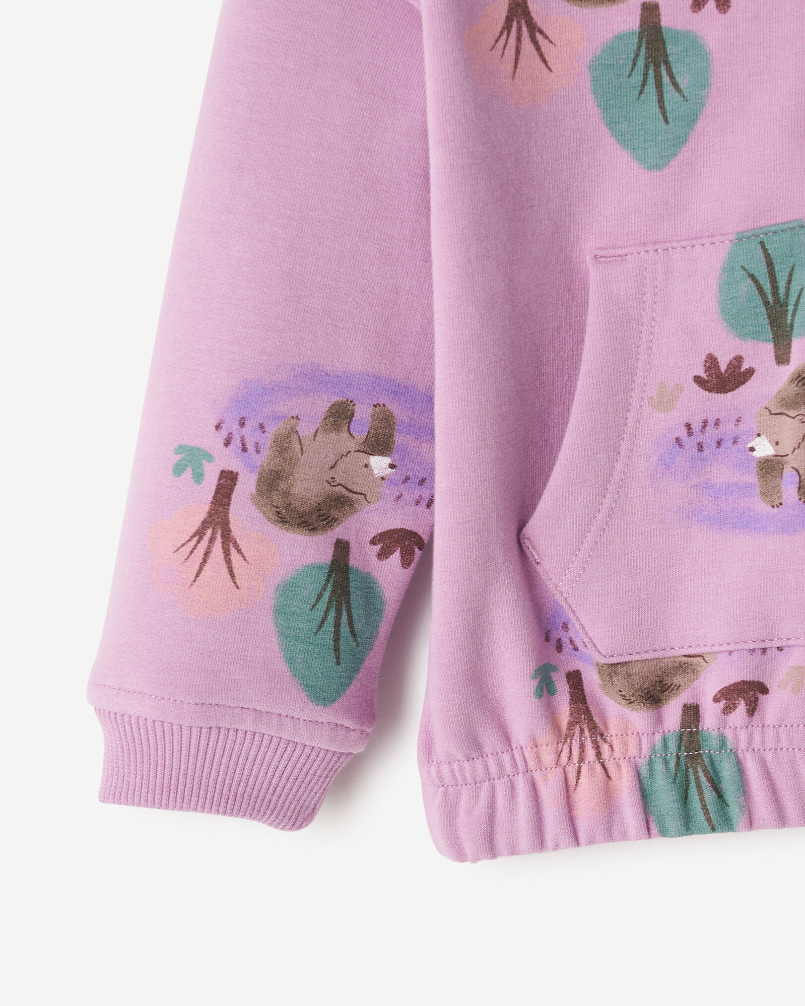 Baby Cozy Bear Zip Hoodie