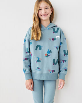Girls Cozy Relaxed Hoodie