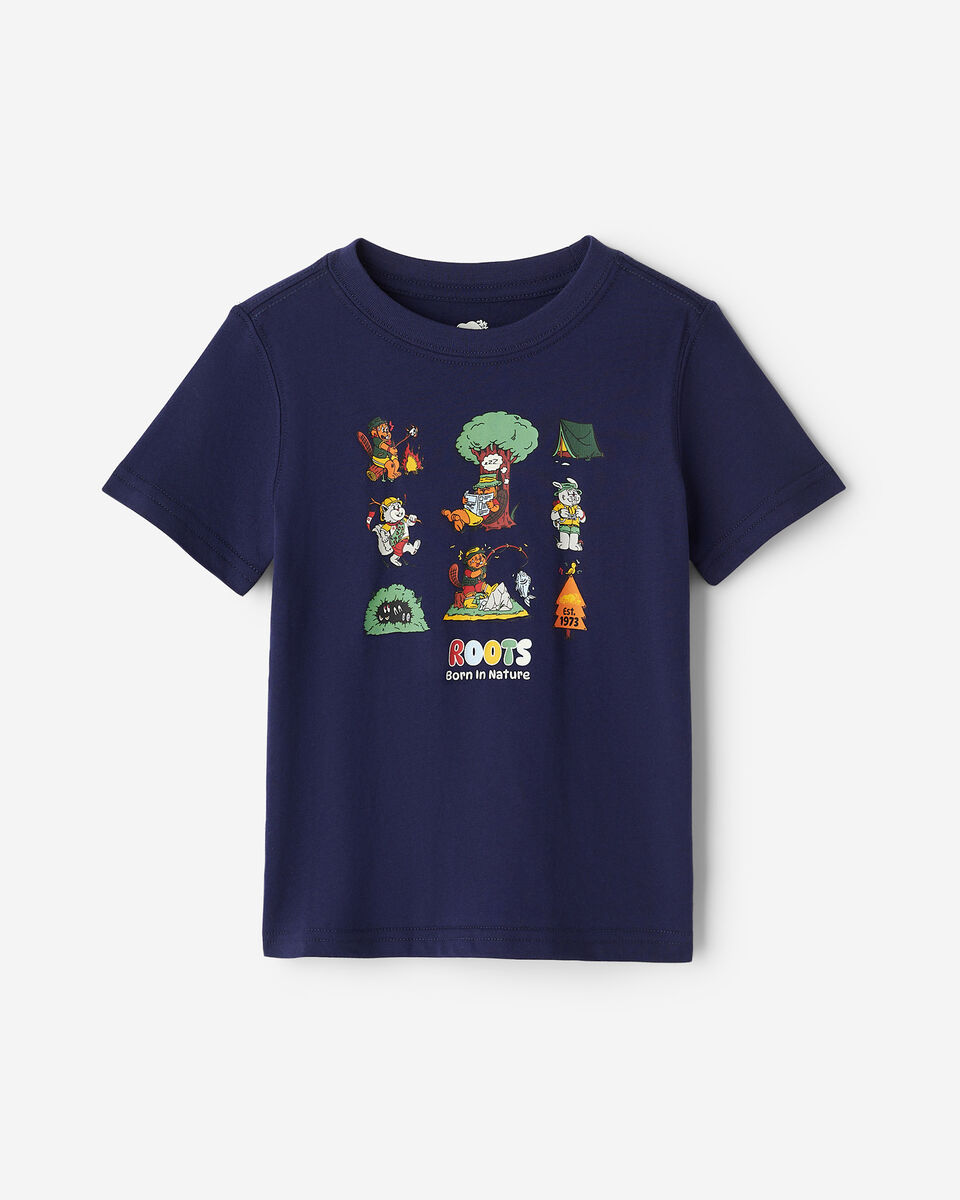 Toddler Glow In The Dark Camp T-Shirt