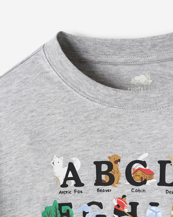 T-shirt ABC du Canada pour enfants
