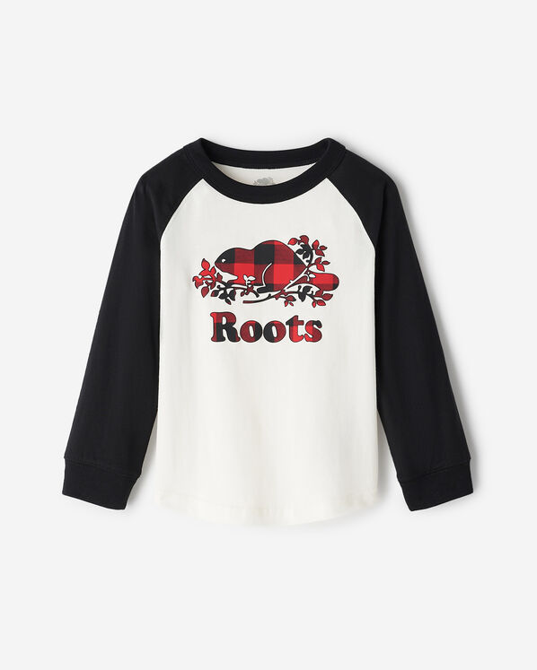 Toddler Plaid Baseball T-Shirt