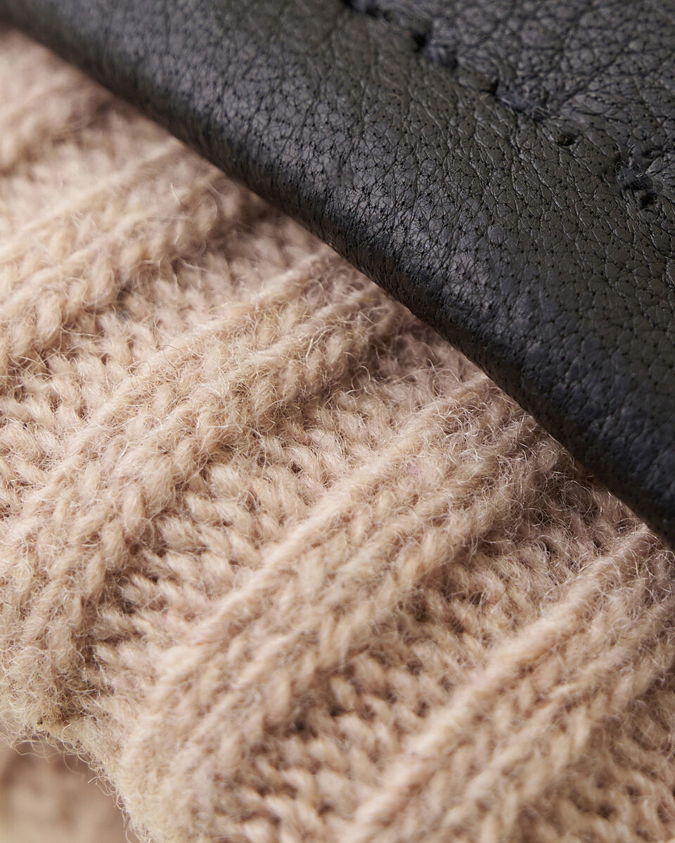 Womens Cuff Deerskin Glove