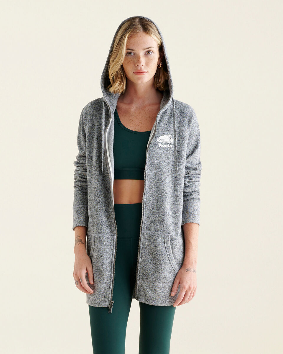 Organic Capri Full Zip Hoodie