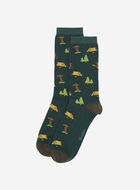 Mi-chaussettes imprimées Springfield pour adultes