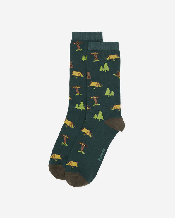 Mi-chaussettes imprimées Springfield pour adultes