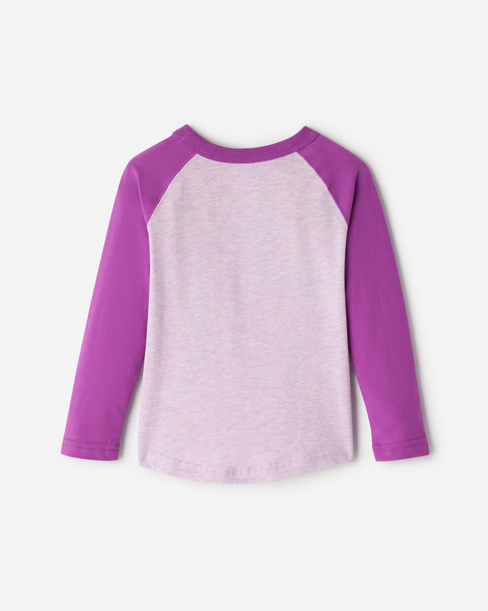 T-shirt style baseball Cooper en coton bio pour tout-petits