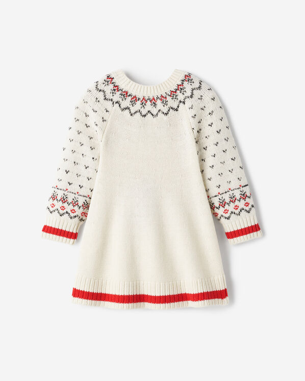 Robe Fair Isle Cabane pour bébés Robe Fair Isle Cabane pour bébés