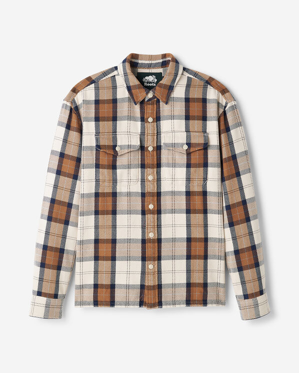 Chemise d&eacute;contract&eacute;e en serg&eacute; Cypress
