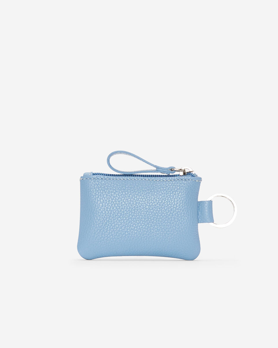 Pochette à glissière en cuir Cervino