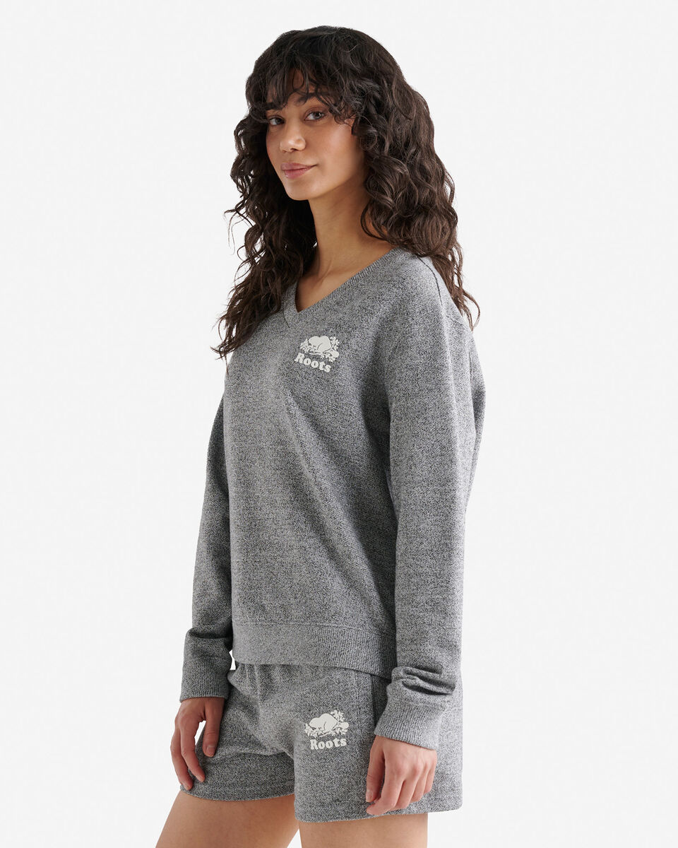 Organic Cooper V-Neck Sweatshirt