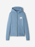 Organic Cooper Slim Full Zip Hoodie