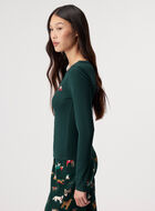 Chandail de pyjama &agrave; col boutonn&eacute; de No&euml;l