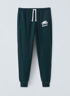 Pantalon court en molleton ajusté à cheville côtelée (entrejambe : 26 po)