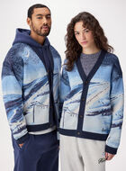 Landscape Intarsia Cardigan