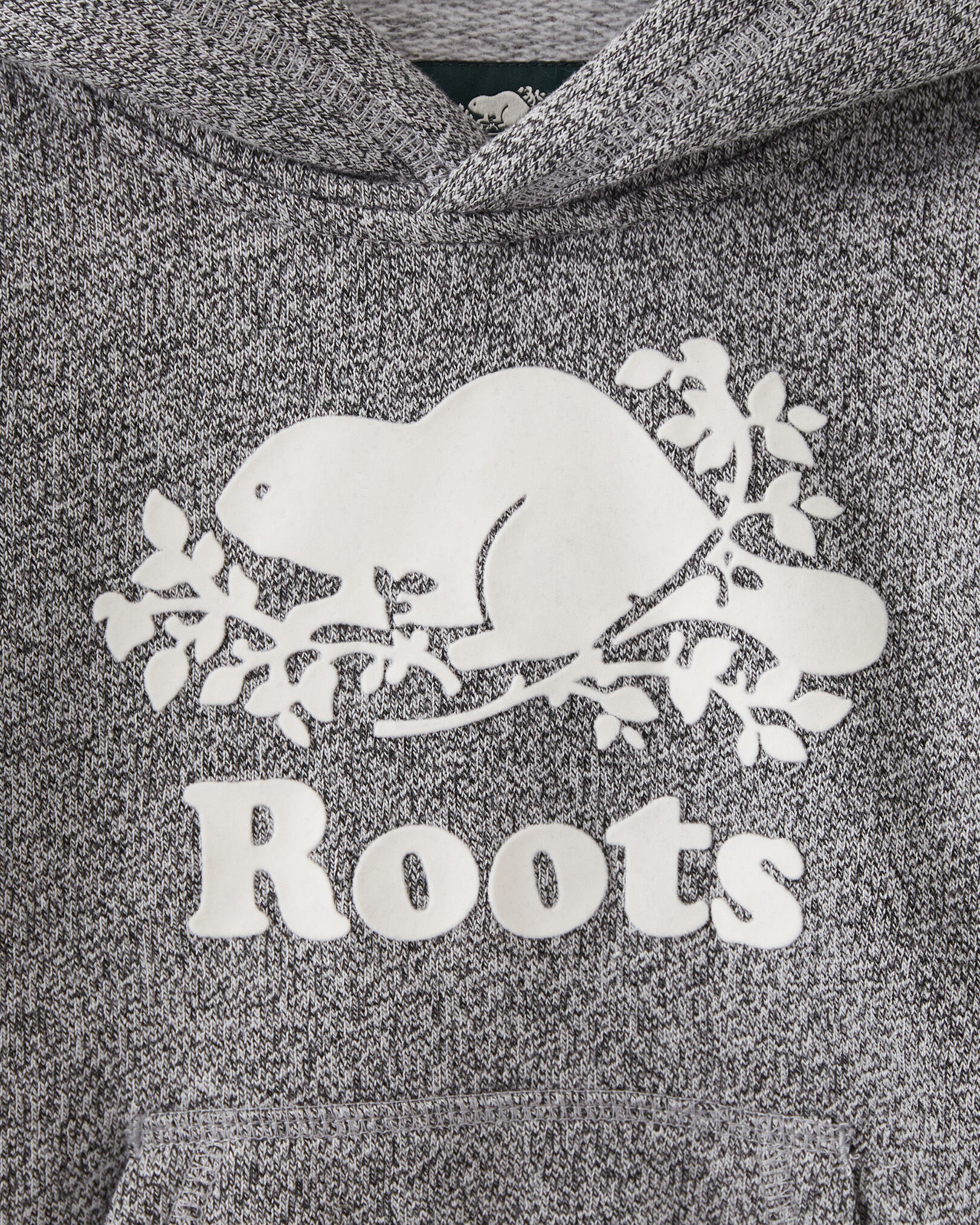 roots white hoodie