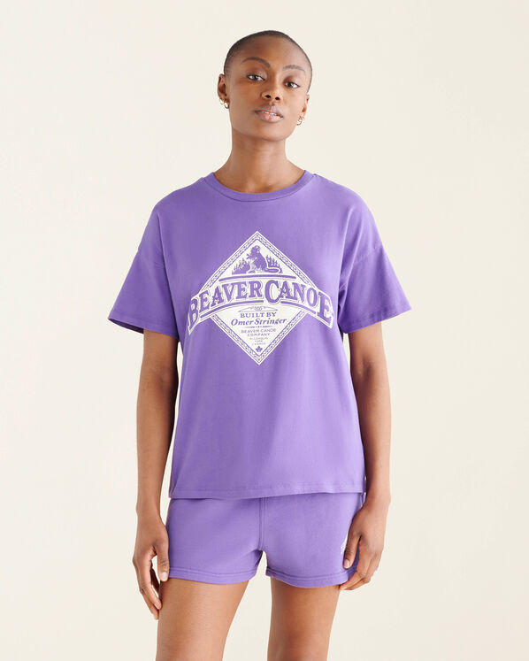 Womens Beaver Canoe T-Shirt