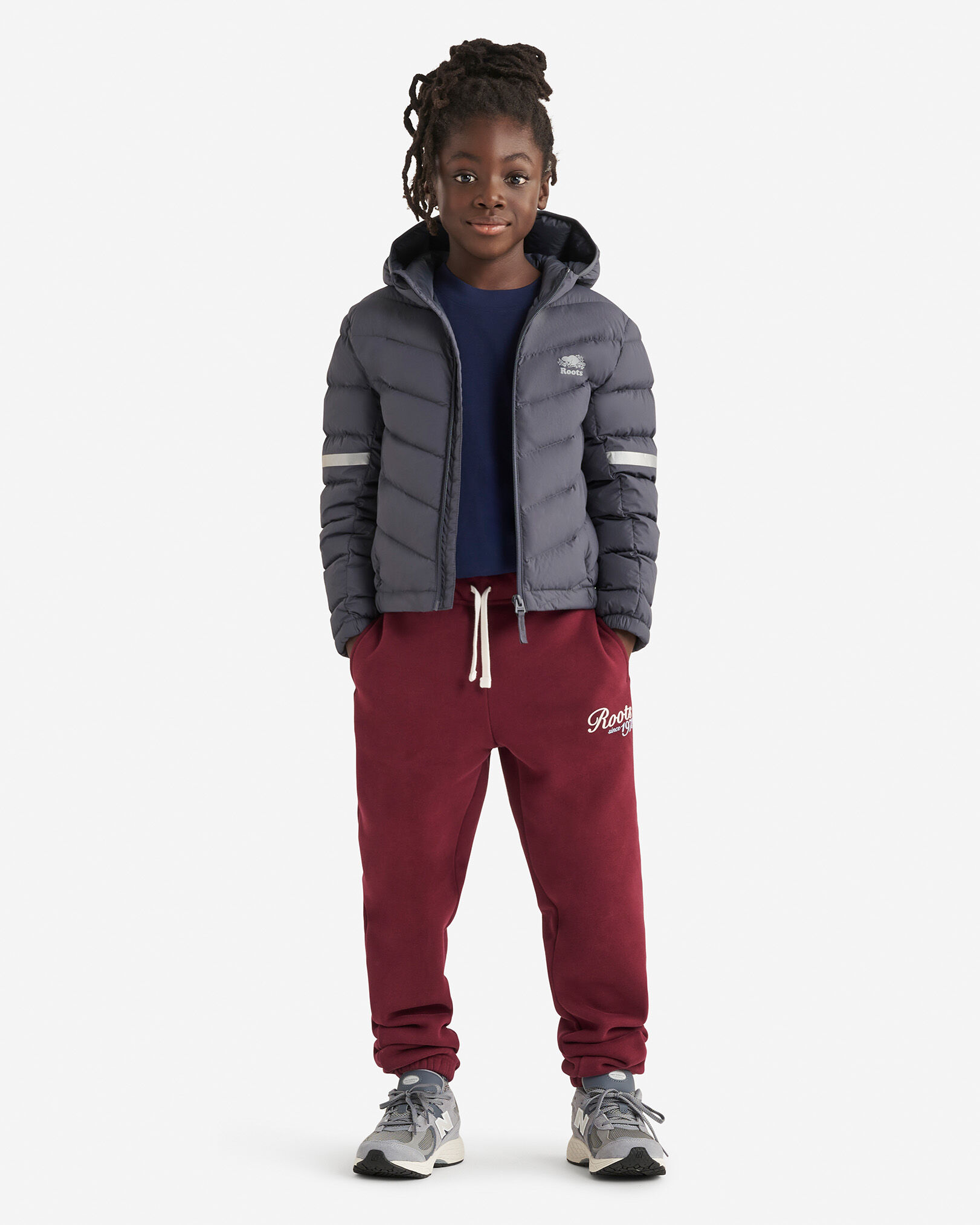 Blouson compressible en duvet Roots pour enfants