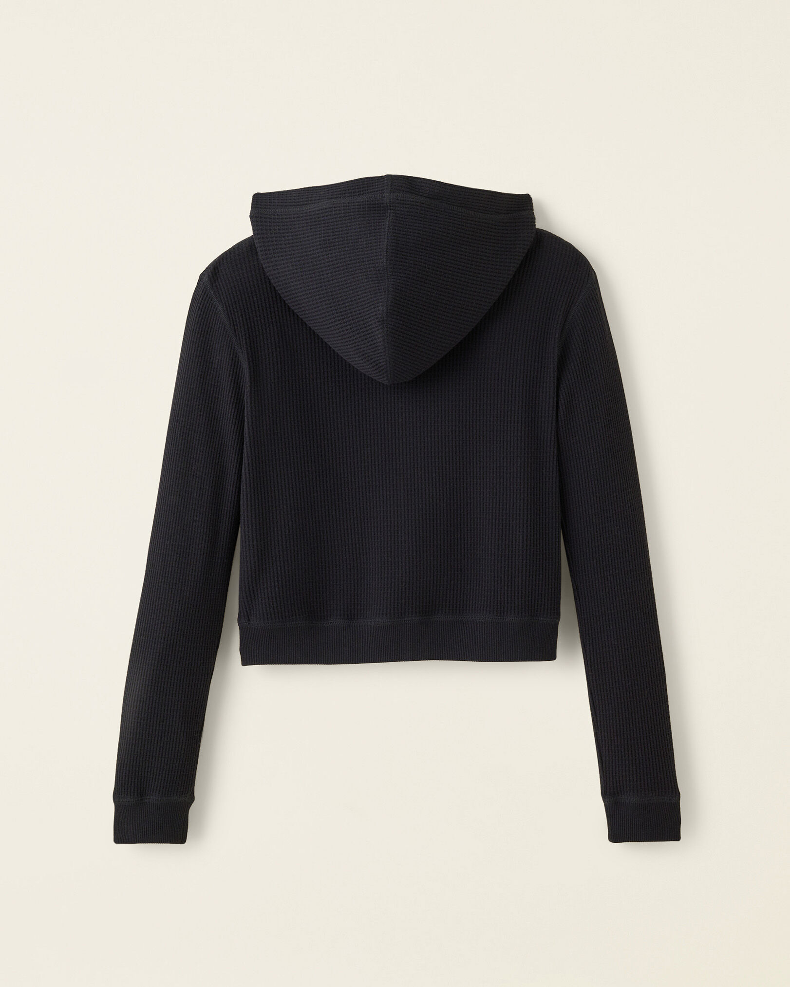 Hollister waffle hoodie clearance