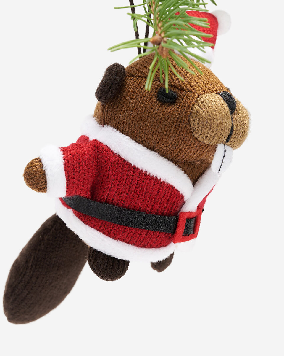 Santa Beaver Ornament  