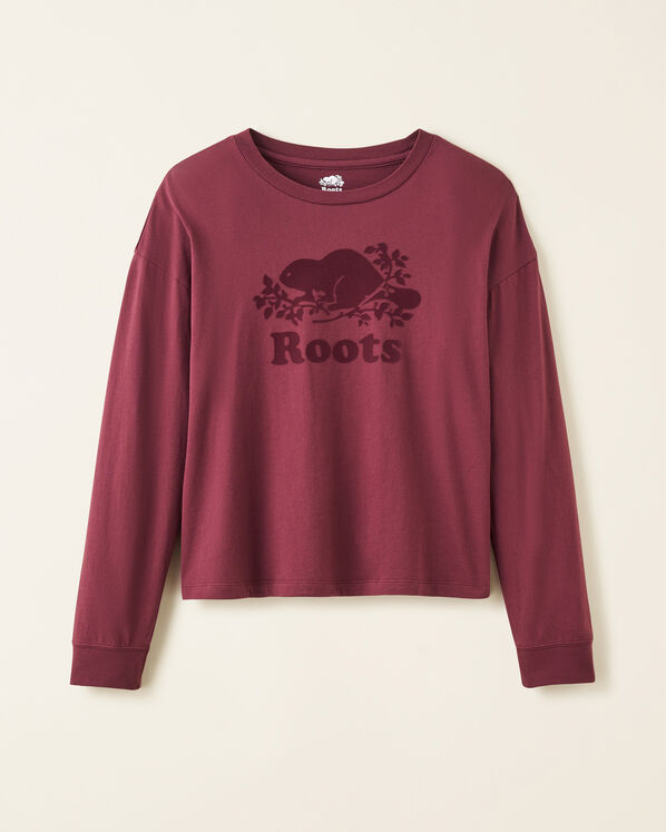 Womens Cooper Beaver Long Sleeve T-Shirt