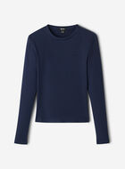 Roam Rib Fitted Long Sleeve Top