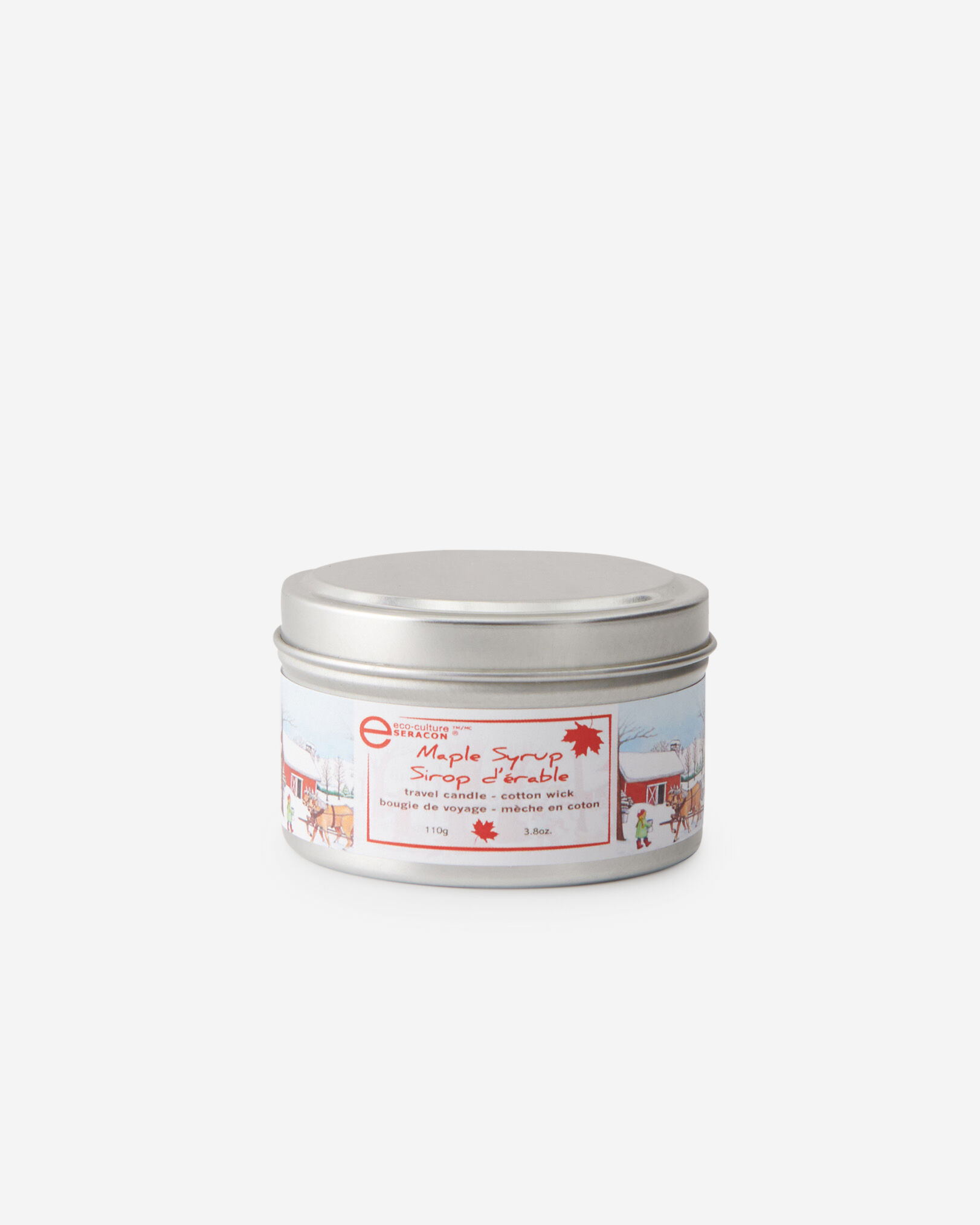 Maple Syrup Travel Candle