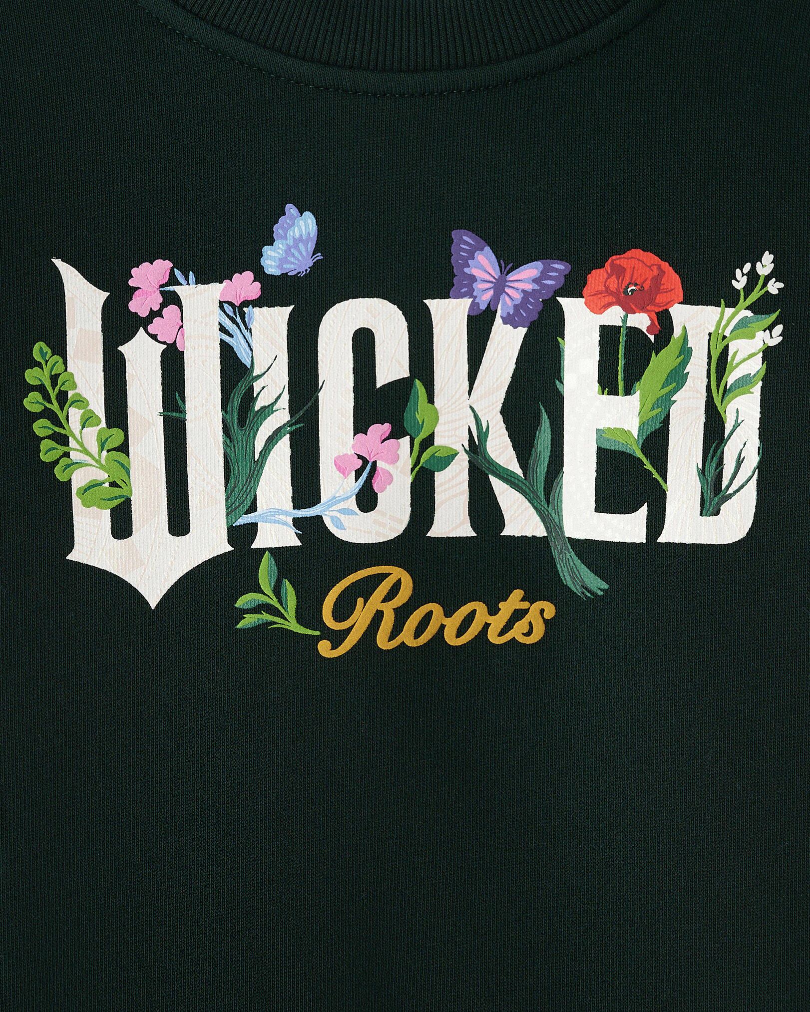 Toddler Roots X Wicked Floral Crew Sweatshirt