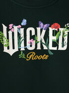 Chandail à col rond motif floral Roots X Wicked pour tout-petits