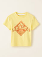 T-shirt décontracté Beaver Canoe pour tout-petits