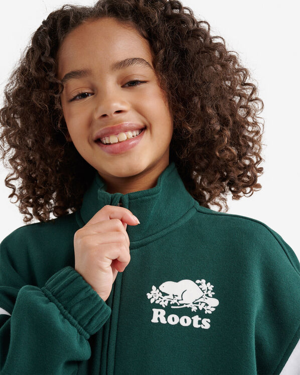 Kids Organic Cooper Colour Block Jacket