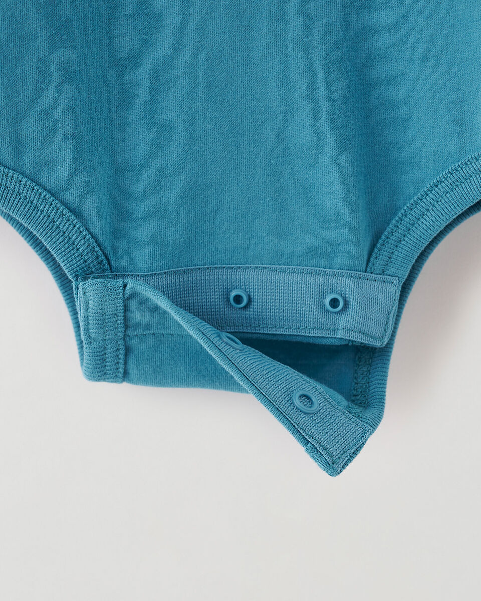 Baby Organic Cooper Beaver Bodysuit