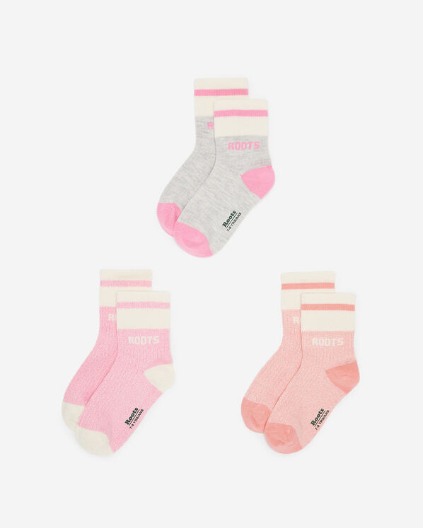 Kids Cabin Ankle Sock 3 Pack