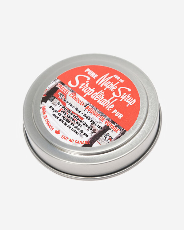 Maple Syrup Travel Candle