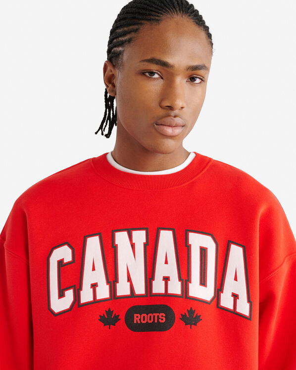 Chandail &agrave; col rond Racines nordiques