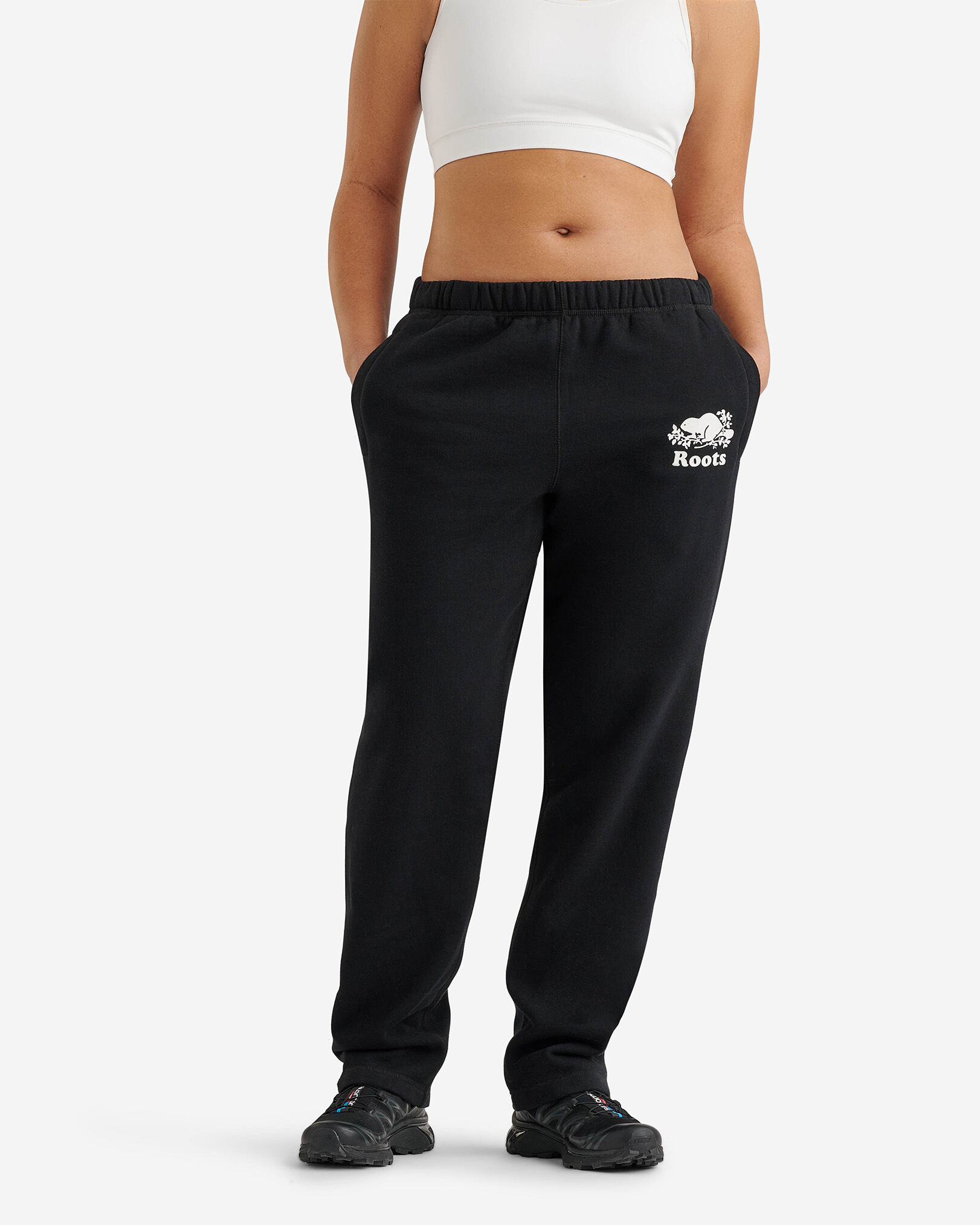 Sweatpants black womens sales