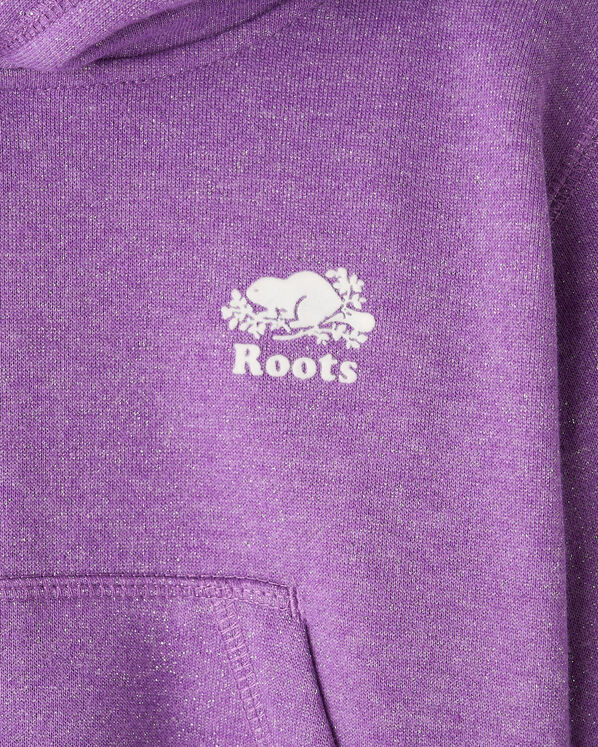 Girls Cooper Sparkle Cropped Hoodie