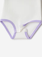 Combinaison style baseball à manches courtes en coton biologique Cooper pour bébés