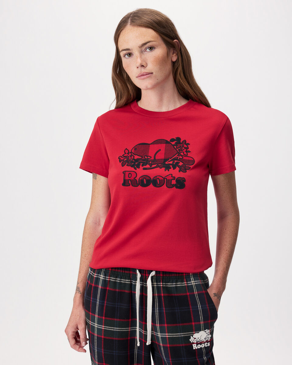 Womens Cooper Plaid T-Shirt