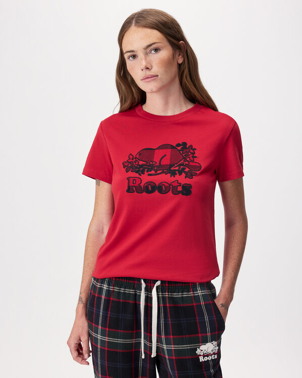 Womens Cooper Plaid T-Shirt