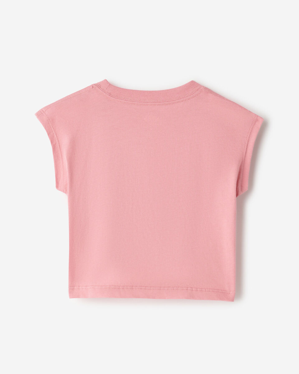 Toddler Girls Sleeveless Boxy T-Shirt