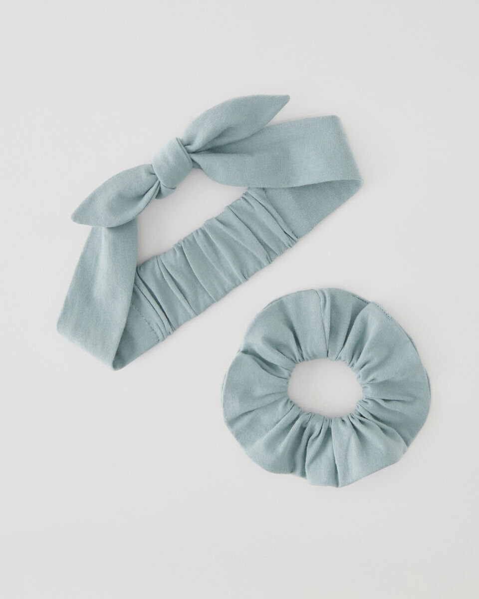 2 accessoires en tricot pour cheveux pour enfants