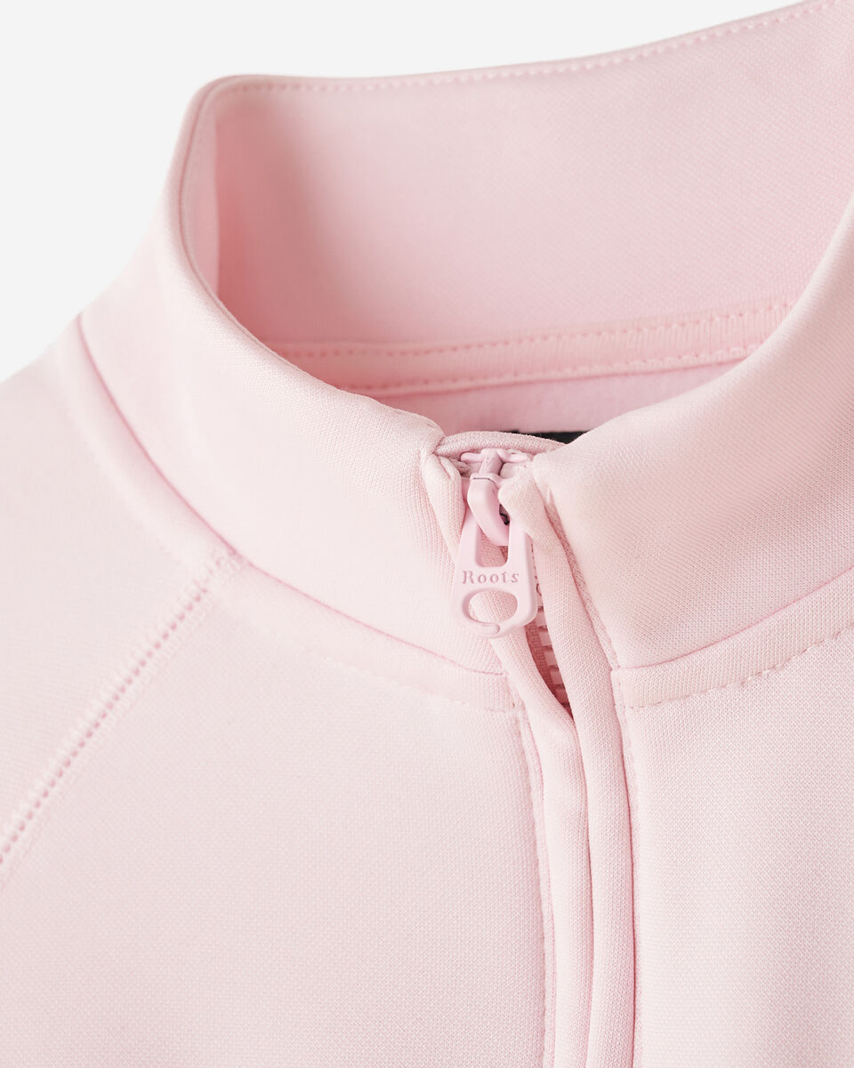 Girls Active Half Zip Top