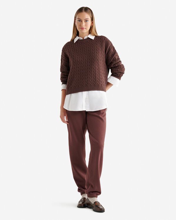 Roots Cable Crew Sweater