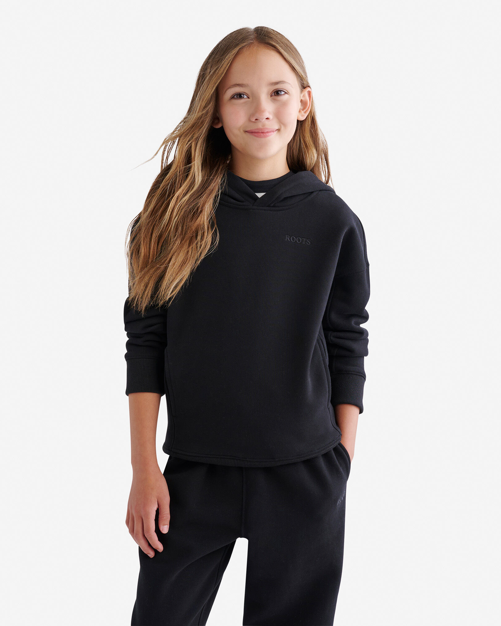 Kids One Hoodie Sweatshirts and Hoodies Roots